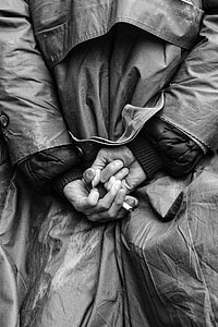 person holding both hands thumbnail