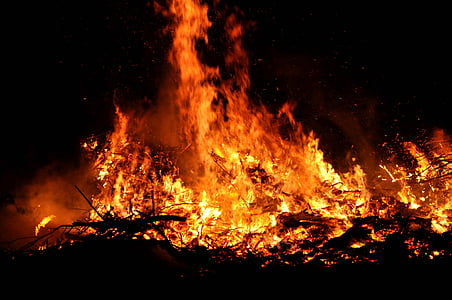 photography of wood fire thumbnail