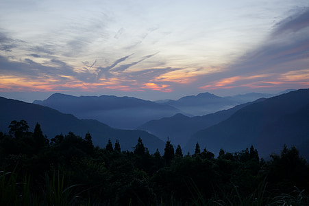 landscape photograph of tree and mountains thumbnail