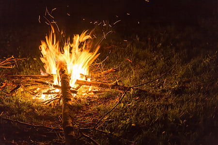 bone fire during daytime thumbnail
