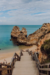 Camilo beach (Praia do Camilo) in Lagos, Algarve, Portugal thumbnail