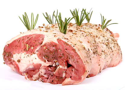 raw meat with seasonings thumbnail
