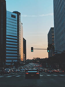black car on gray concrete road thumbnail