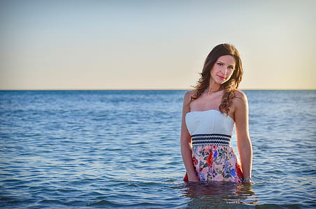 woman on body of water thumbnail