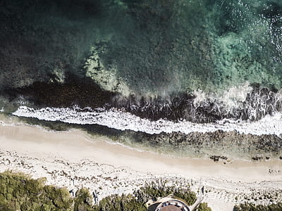 top view of seashore thumbnail