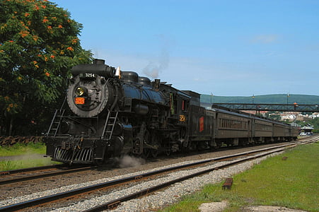 black steam engine thumbnail