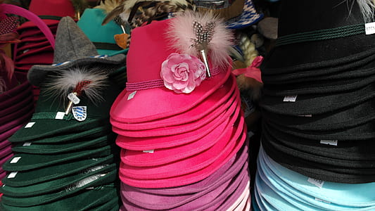 assorted-color fedora hat lot thumbnail