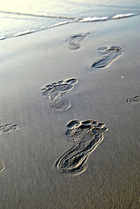 footprints on sand thumbnail