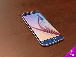 S6 Edge Mockup psd file