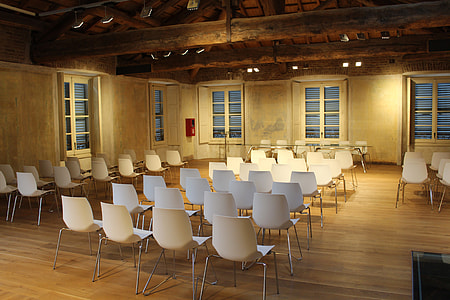 Chairs in conference meeting room thumbnail