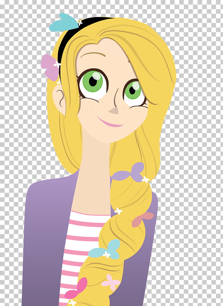 Rapunzel Digital Art Drawing Disney Princess Png Clipart Free