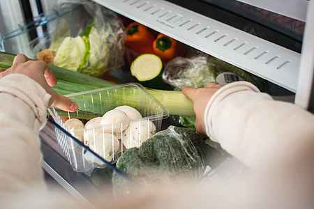 Vegetables in a fridge thumbnail