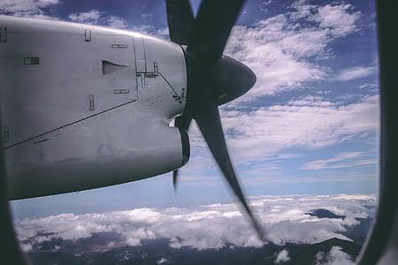 Areal Photography of Airplane Engine thumbnail