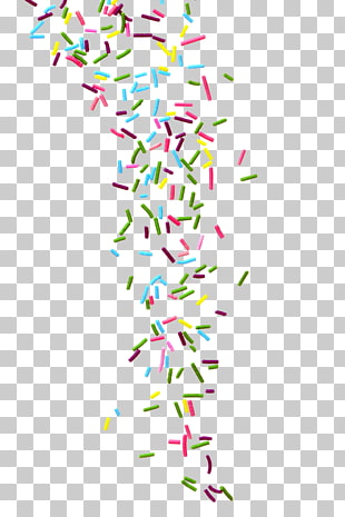 Ice Cream Cones Cupcake Donuts Frosting & Icing, sprinkles, sprinkles PNG clipart