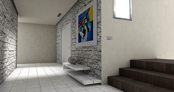 white and brown floor tiles thumbnail
