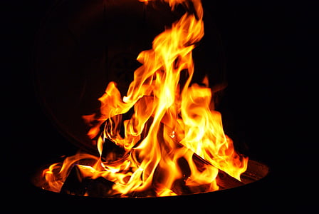 firepit with fire thumbnail