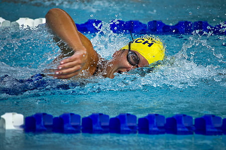 person in swimming competition thumbnail