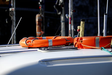 two orange rescue floaters thumbnail