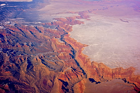 aerial photography of canyon thumbnail