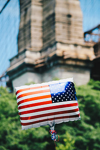 US flag print printed on balloon thumbnail