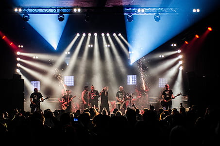 people, lights, party, crowd thumbnail