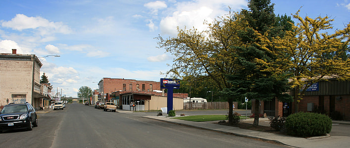 Street of the town in Sprague, Washington thumbnail