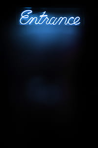 white neon signage thumbnail
