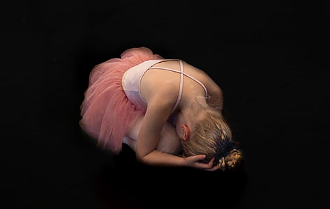 woman wearing pink tutu skirt thumbnail