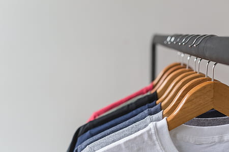Rack Of Tshirts Photo thumbnail