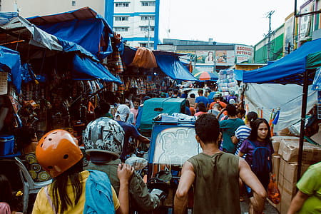 Photography of People in the Market Place thumbnail