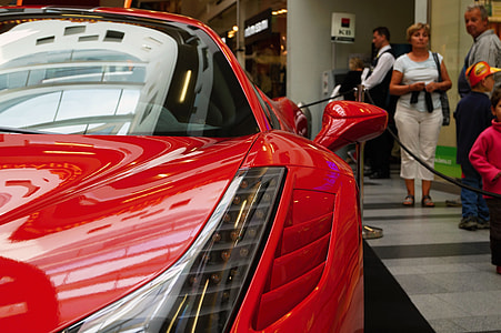 close-up photography of Ferrari sports car thumbnail