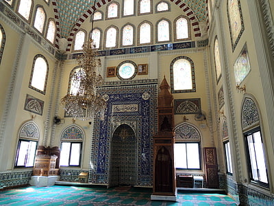 white and blue interior building thumbnail