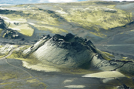 bird's eye view of mountain thumbnail