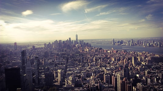 Bird's Eye View of High Rise Building thumbnail