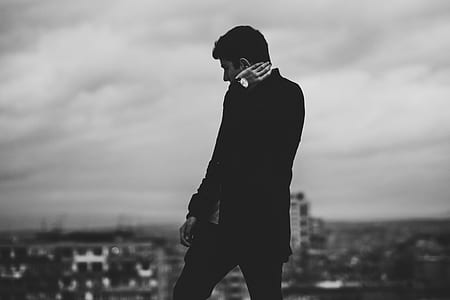 grayscale photo of men thumbnail