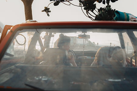 woman sitting on passenger seat thumbnail