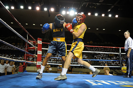 athletes boxing in ring thumbnail