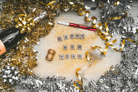 New Years Eve In Silver And Gold Photo thumbnail