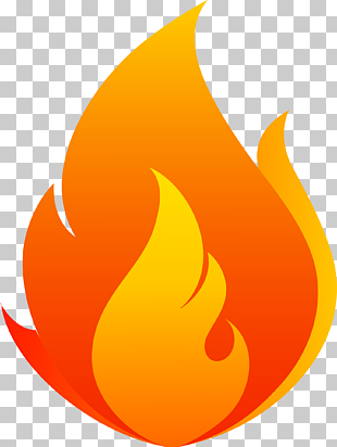 Red flowing flames, red flame PNG clipart