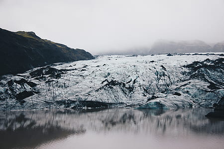 snow-capped mountains at daytime thumbnail