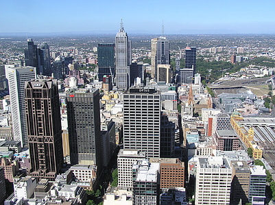 Central Business District in Melbourne, Victoria, Australia thumbnail