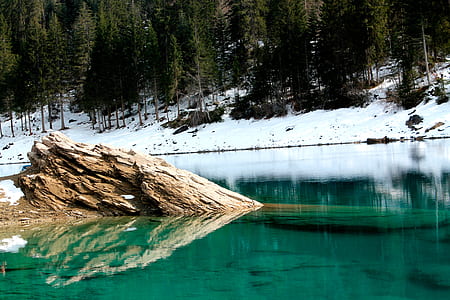 cold, snow, landscape, nature thumbnail