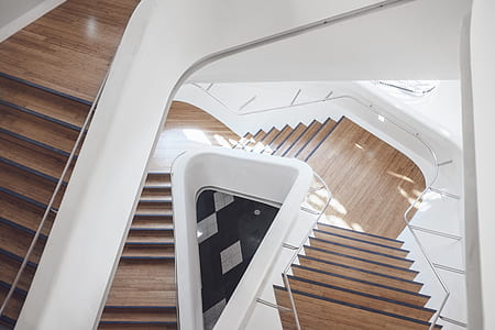 aerial photography of stair thumbnail