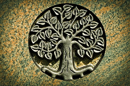 tree of life engraved graphic photo thumbnail