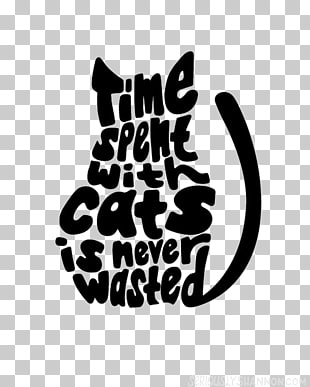 Cat Poster Canvas print Painting, Cat illustration, black and white cat theme word collage illustration PNG clipart