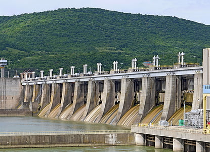gray dam near mountain thumbnail