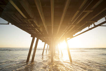 brown wooden dock during daytime thumbnail