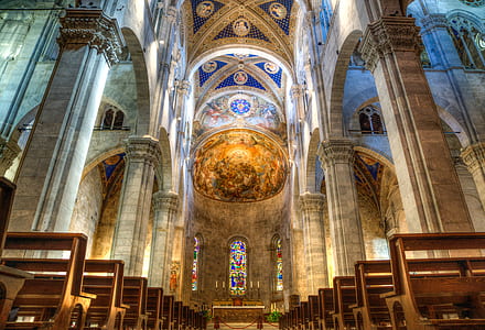 brown and gray cathedral interior thumbnail
