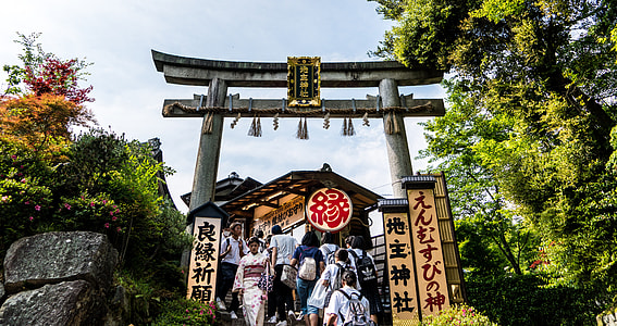 people walking to temple thumbnail