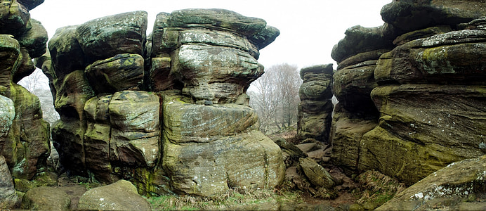 grey rock formations during daytime thumbnail